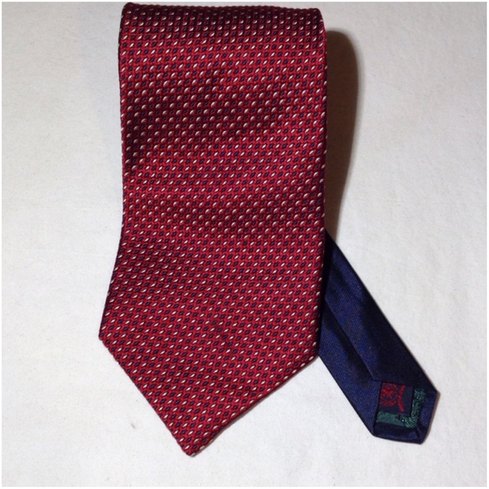 Men's 100% Silk Tommy Hilfiger Neck Tie